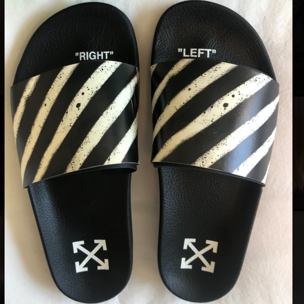 Off-White Spray Stripes Sandals